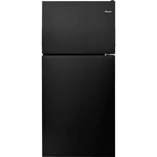 18 Cu. Ft. Top - Freezer Refrigerator Black, Kitchen Appliance